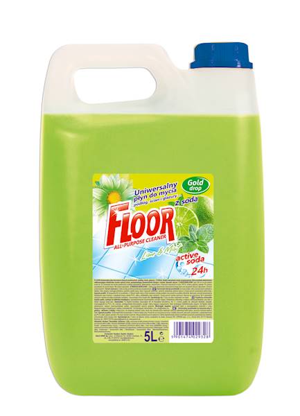 GOLD - FLOOR 5L PŁYN UNIWERSALNY LIME&MINT