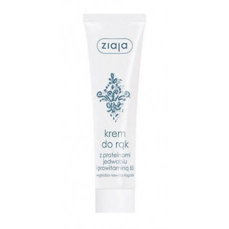 ZIAJA - KREM DO RĄK 100ML PROTEINY JEDWABIU