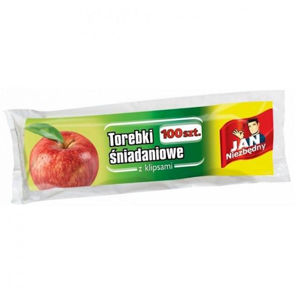 JAN NIEZBĘDNY TOREBKI ŚNIADANIOWE 100SZT.