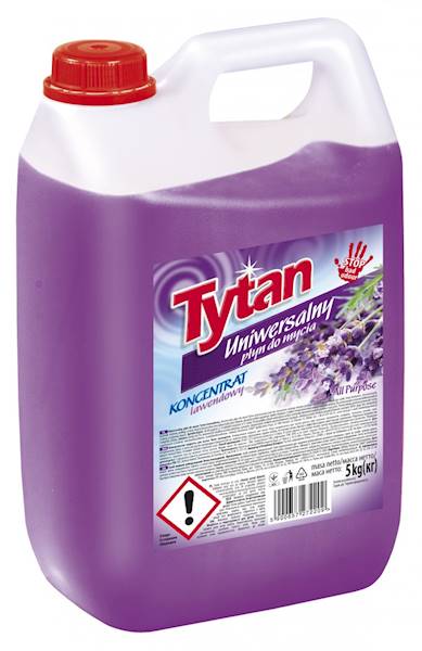 UNIA - TYTAN 5KG PŁYN UNIWERSALNY LAWENDOWY