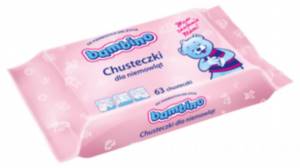 BAMBINO 57 SZT. CHUSTECZKI NAWILŻANE