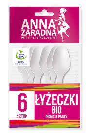 STELLA-AZ ŁYŻKI Z TRZCINY CUKROWEJ BIO A'6