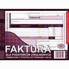 HEL-DRUKI FAKTURA DLA PODATNIKÓW ZWOLNIONYCH Z VAT