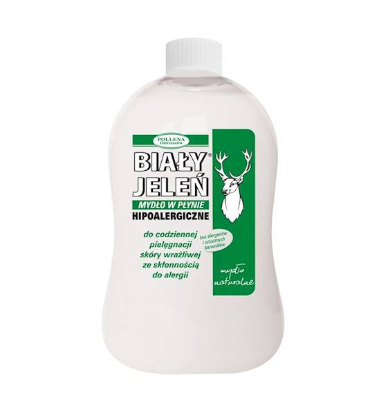 POLLEN-BIAŁY JELEŃ MYDŁO W PŁYNIE ZAPAS 500 ML