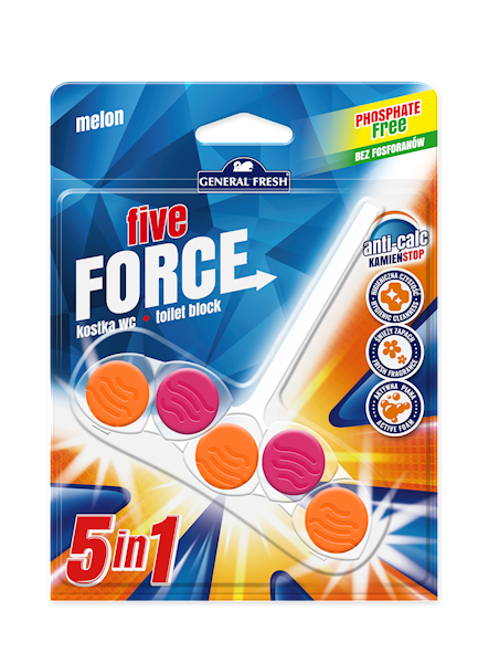 POLH-KOSTKA WC FIVE-FORCE MELON 50G