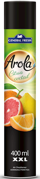 POLH-ODŚWIEŻACZ AROLA SPRAY CITRUS COCTAIL 400ML 
