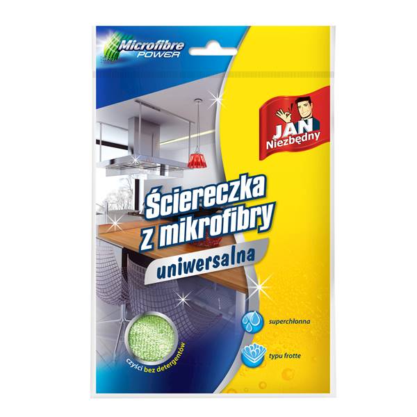 JAN NIEZBĘDNY ŚCIERKA Z MIKROFIBRY UNIWERSALNA 1SZ