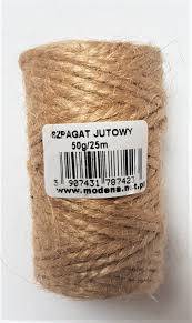 HEL-SZNUREK SZPAGAT JUTOWY 50G/25M.A'1