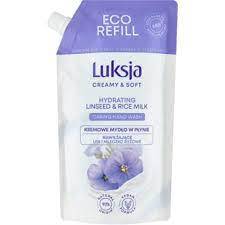 LUKSJA MYDŁO W PŁYNIE 400ML ZAPAS LEN