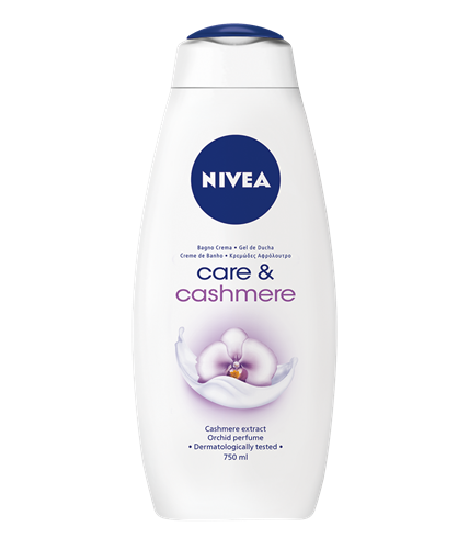NIVEA SHOWER GEL 750ML CARE&CASHMERE