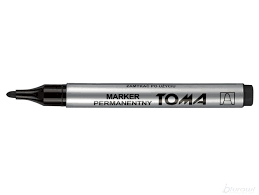 HEL-MARKER PERMANENTNY TOMA TO-090 CZARNY