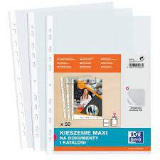 HEL-KOSZULKI GROSZKOWE  A4 MAXI 90MIC OXFORD A'50