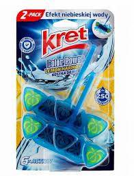GLOBAL-KRET KOSTKA DO WC 2X40G LEMON COLOR