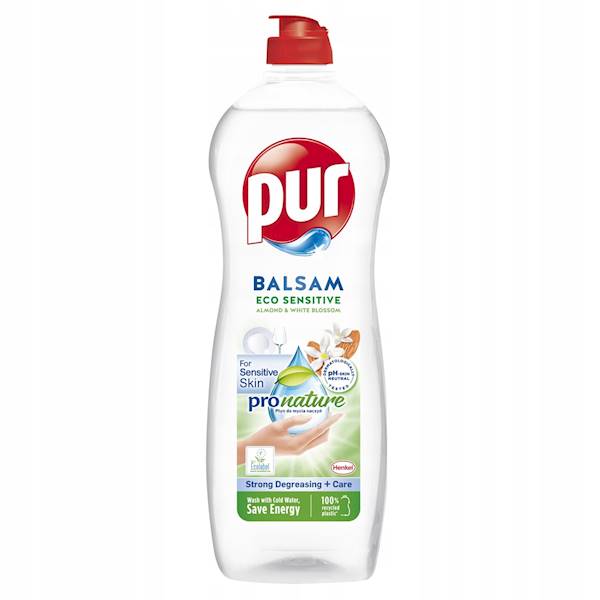 HENKEL-PUR 750ML PŁYN DO NACZYŃ BALSAM ECO SENSITI