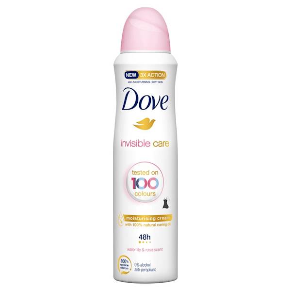LEVER-DOVE DEO SPRAY INVISIBLE CARE WOMAN 150ML