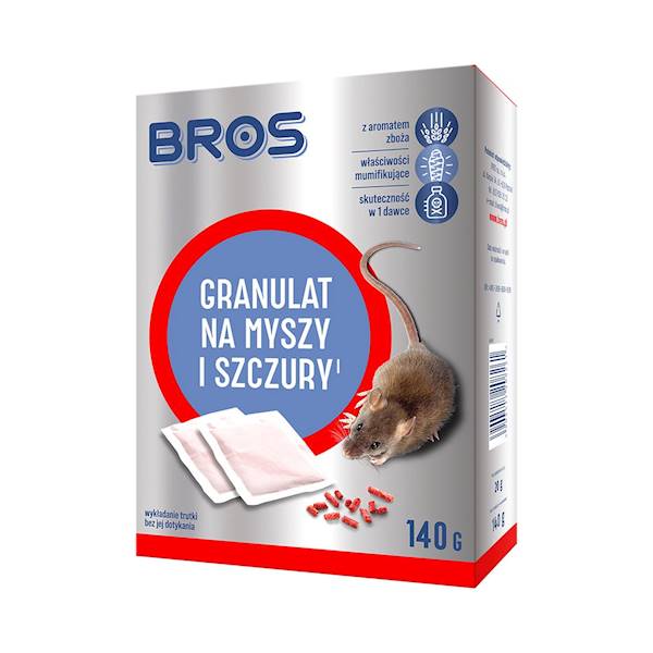 BROS GRANULAT NA MYSZY I SZCZURY 140G