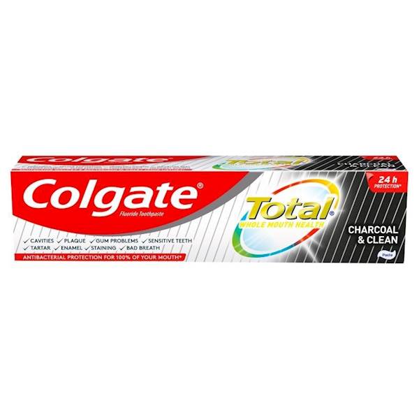 COLGAT-PASTA TOTAL CHARCOAL 75ML. A'1