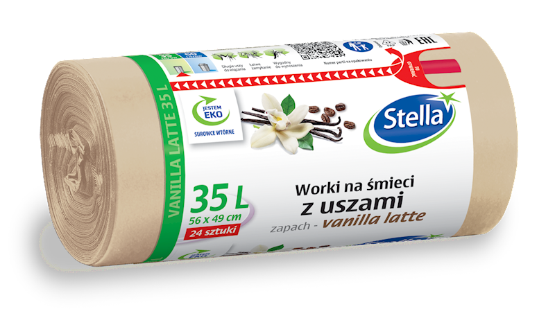 STELLA WORKI NA ŚMIECI 35/24SZT Z USZAMI VANILIA