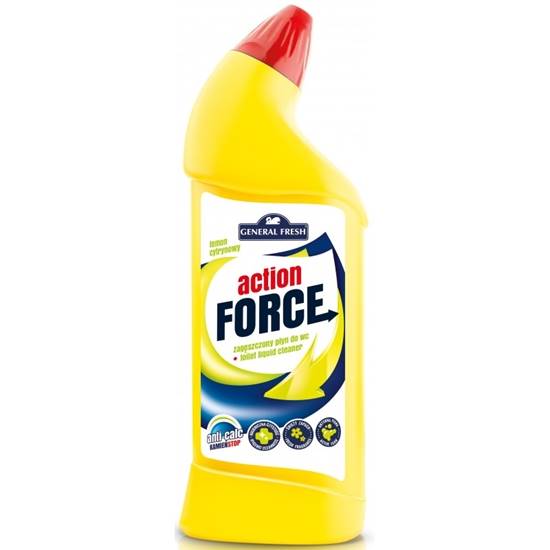 POLH-PŁYN DO WC ACTION-FORCE CYTRYNA 1L