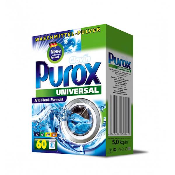 PUROX 5KG PROSZEK KARTON UNIWERSALNY