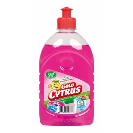 GOLD - CYTRUSEK 500ML FLOWERS RÓŻOWY PL/NACZ