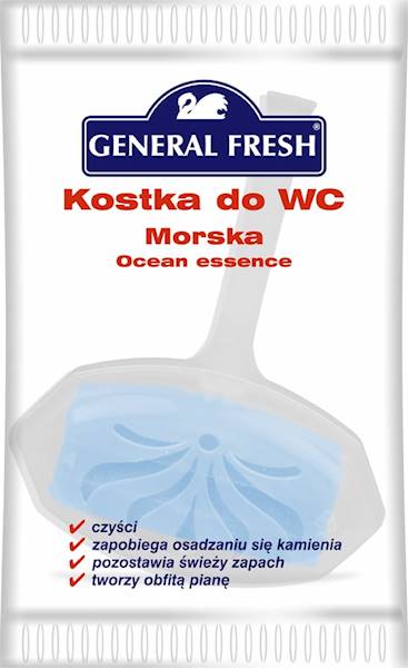 GENERAL KOSTKA WC FOLIA MORZE 30G