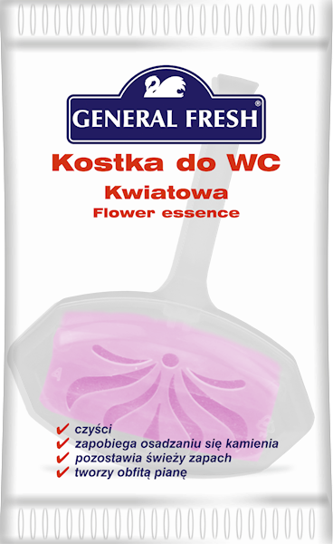 GENERAL KOSTKA WC FOLIA KWIAT 30G