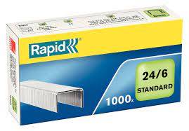 HEL-ZSZYWKI 24/6 1000 SZT. RAPID 20 KARTEK