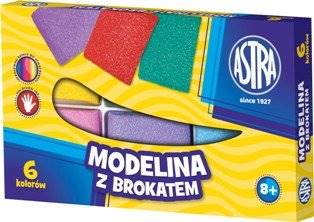 HEL-MODELINA Z BROKATEM 6 KOL. ASTRA