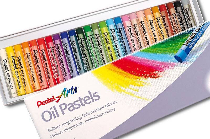HEL-KREDKI PASTELE OLEJ 25 PENTEL 