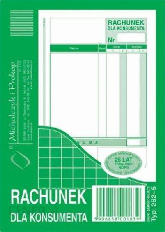 HEL-DRUKI RACHUNEK DLA KONSUMENTA A6 A'1