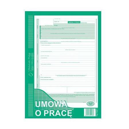 HEL-DRUKI UMOWA O PRACĘ A4  A'1