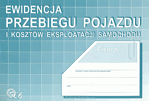 HEL-DRUKI EWIDENCJA PRZEBIEGU POJAZDU A5 A'1