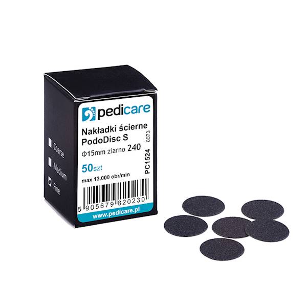 Nakładki ścierne na nośnik PodoDisc S (240) 50szt