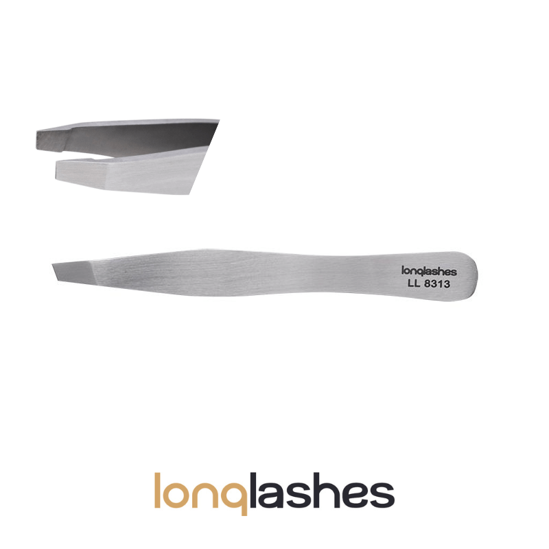 Pęseta-Pinceta skośna profesjonalna 9,5cm 1szt