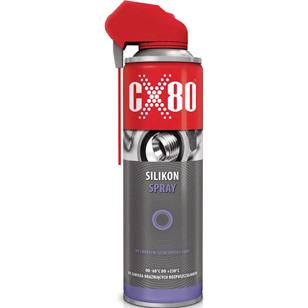 CX-80 SILKON SPRAY;300ml;BEZBARWNY SPRAY