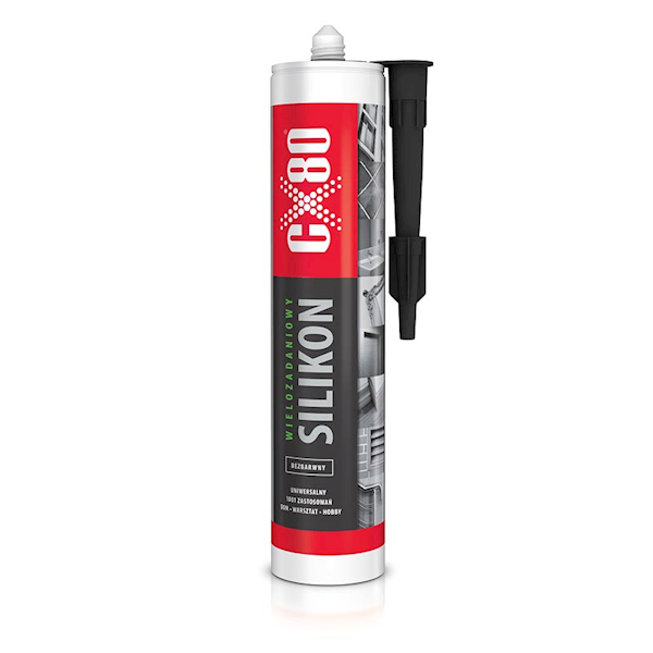 CX-80 SILIKON WIELOZADANIOWY 310ml;BEZBARWNY