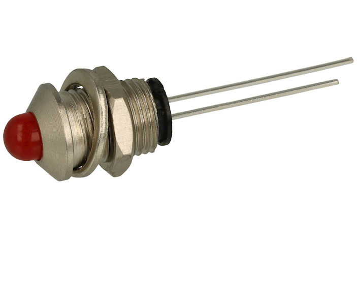 OPRAWKA LED 5mm;WYPUKŁA;AC5