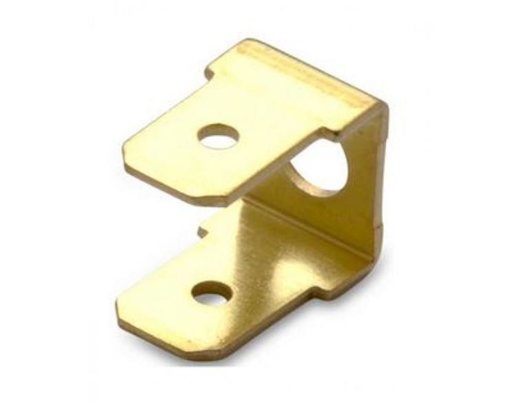 KONEKTOR PŁASKI 6,3mm;0,8mm;2 X MĘSKI M4;