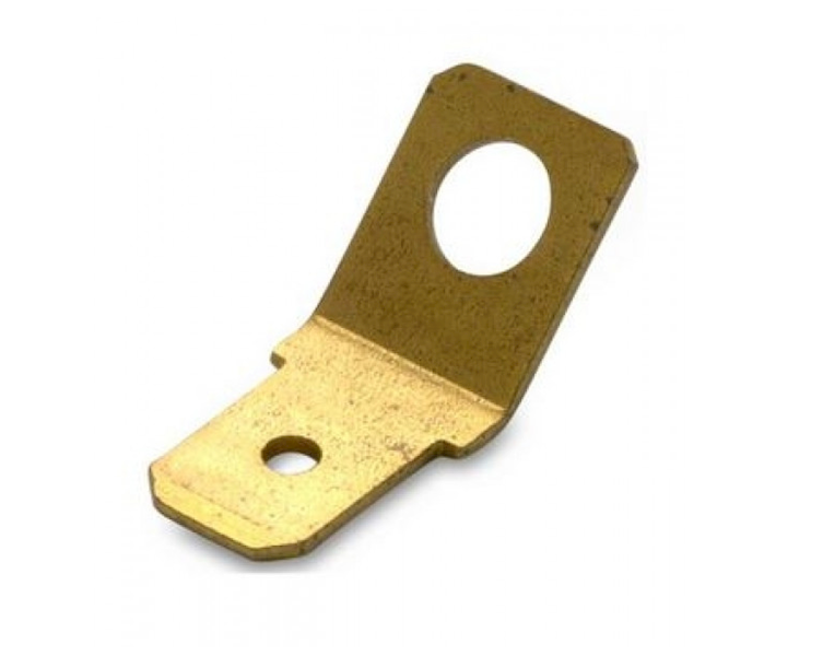 KONEKTOR PŁASKI 6,3mm;0,8mm;MĘSKI-M4 PRZYKRĘCANY