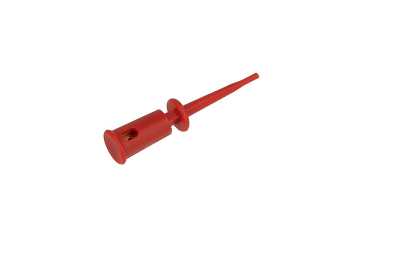 CHWYTAK POMIAROWY 43,5mm;10A;60V;LUTOWANY;R8-105A