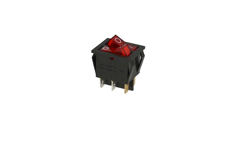 PRZEŁĄCZNIK PODŚW DWUKLAWISZOWY IRS-2101-1C
