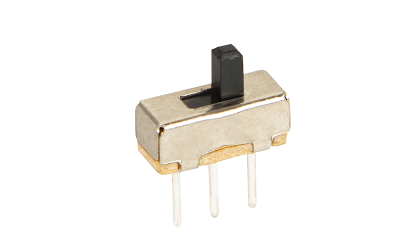 PRZEŁĄCZNIK SUWAKOWY 12x4mm h=13;THT 