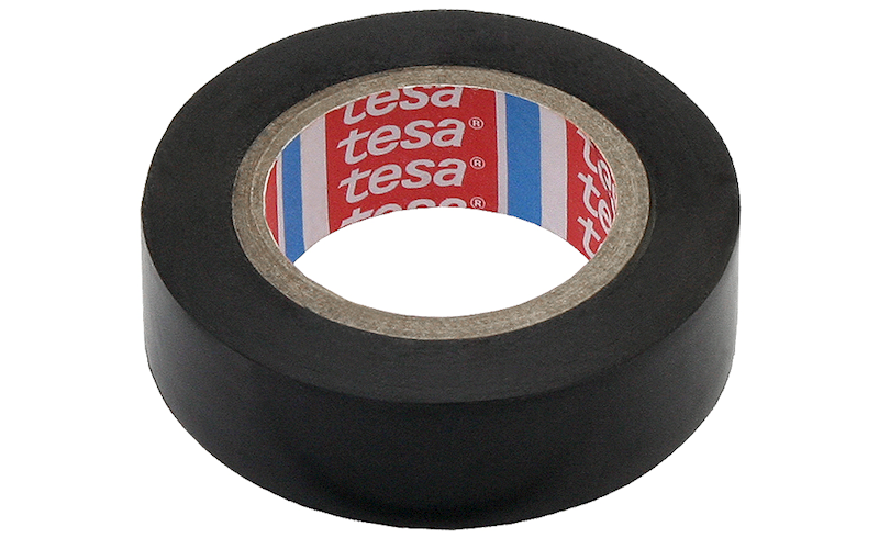 TAŚMA KLEJĄCA TESA 20m/19mm/PVC;CZARNA 
