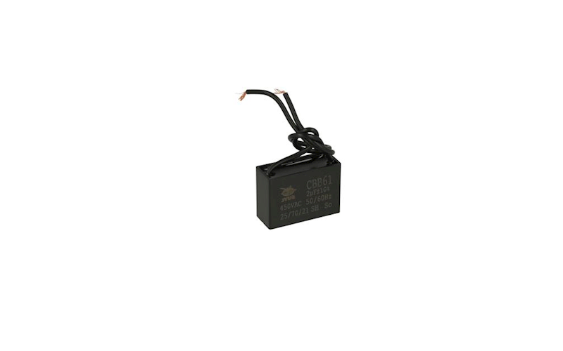 KOND ROZRUCHOWY 2uF/450V Z PRZEWODAMI;JYC