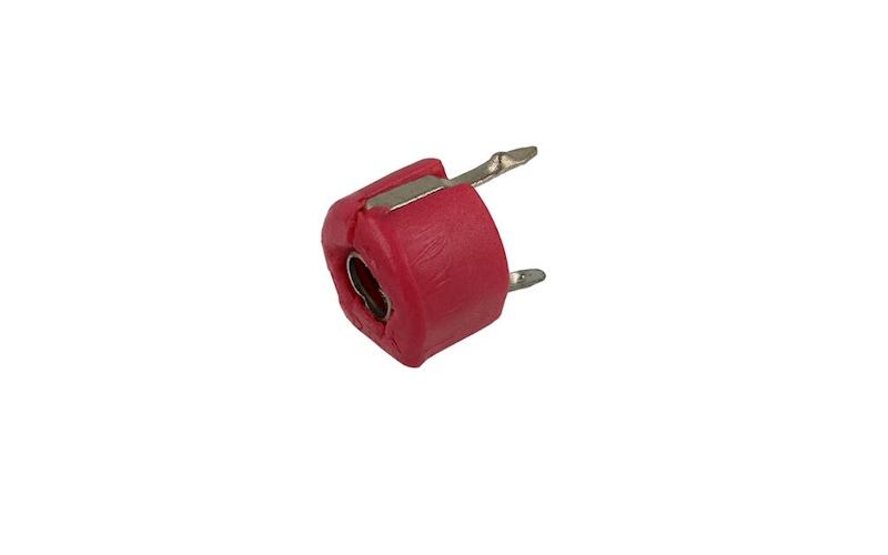 TRYMER 4-20pF;CZERWONY;100V;5,5mm;THT