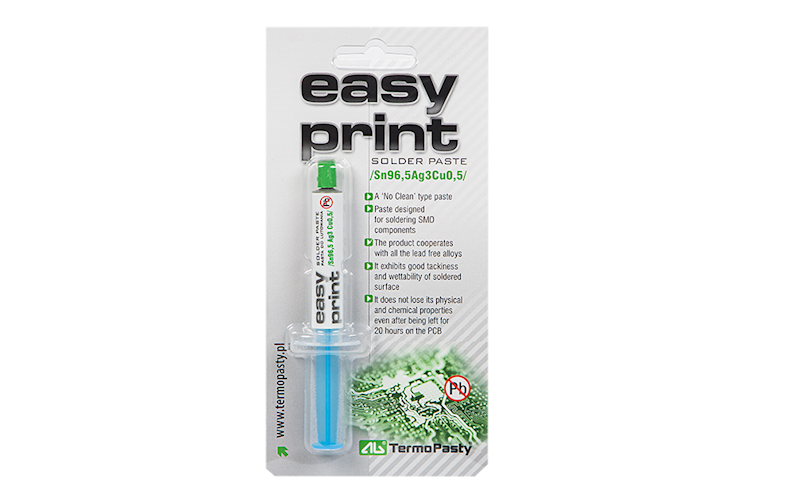PASTA EASY PRINT;Sn96,5/Ag3/Cu0,5/1,4ml;AGT-028