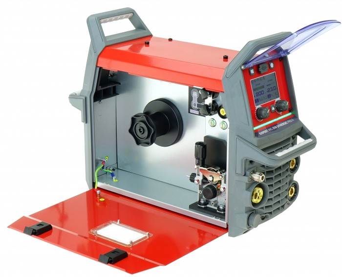 SPAWARKA EXPERT MIG 210 SYNERGIC PRO4 LCD IDEAL