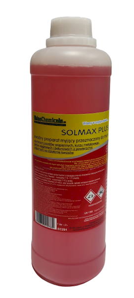 SHINE SOLMAX PLUS 1L do mycia aluminium,osadów wapiennych kwas
