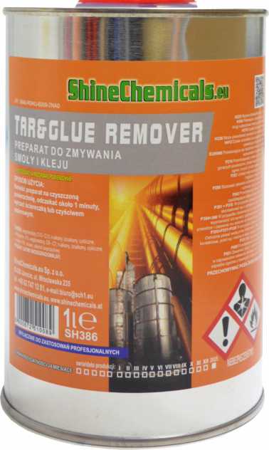 SHINE TAR & GLUE PREPARAT DO USUWANIA SMOŁY I KLEJU 1L
